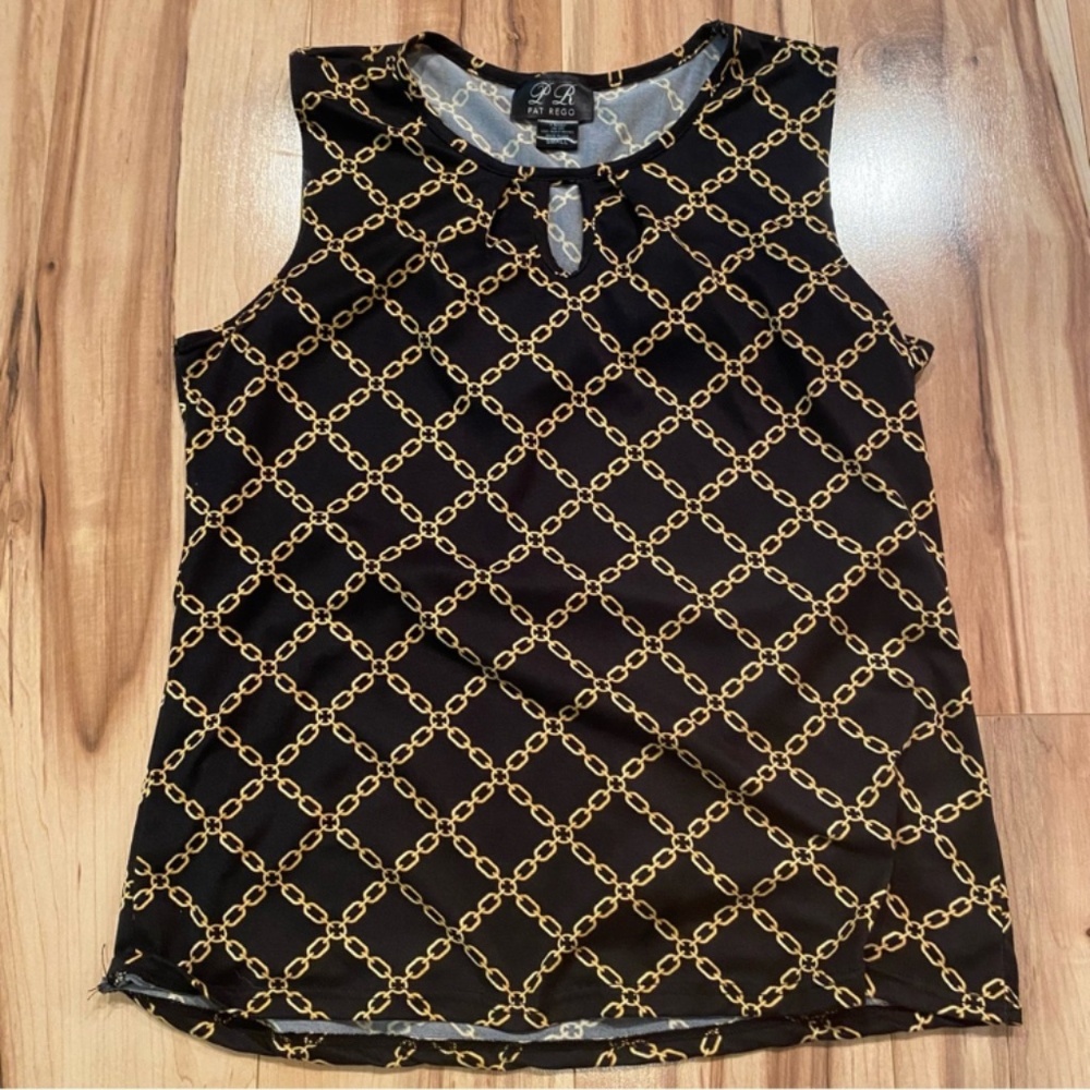 Pat Rego tank blouse—S